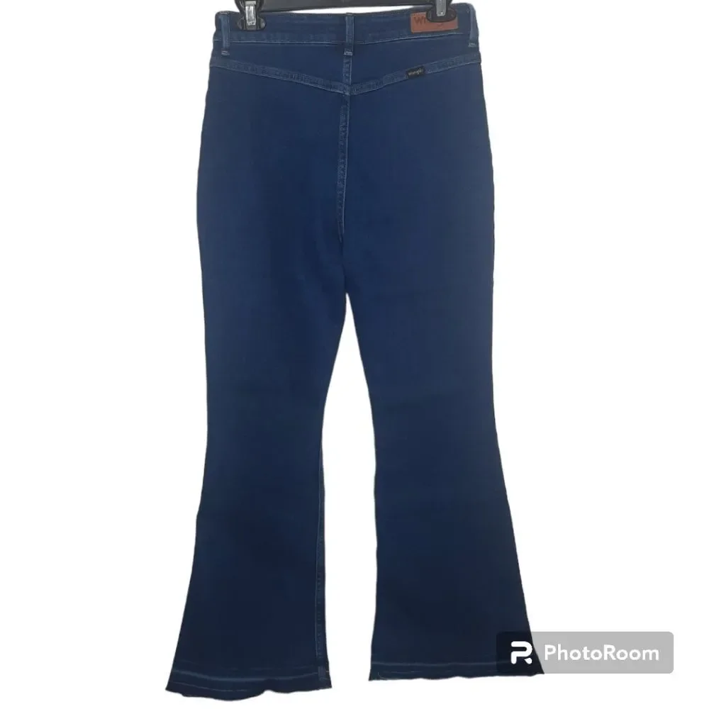 Wrangler High Rise Fierce Flare Jeans Size 8/29 X 32